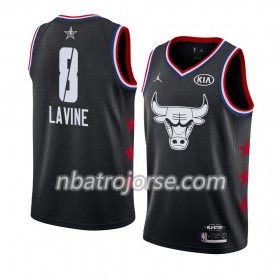 Män Chicago Bulls Tröja Zach LaVine 8 2019 All-Star Jordan Brand Svart Swingman